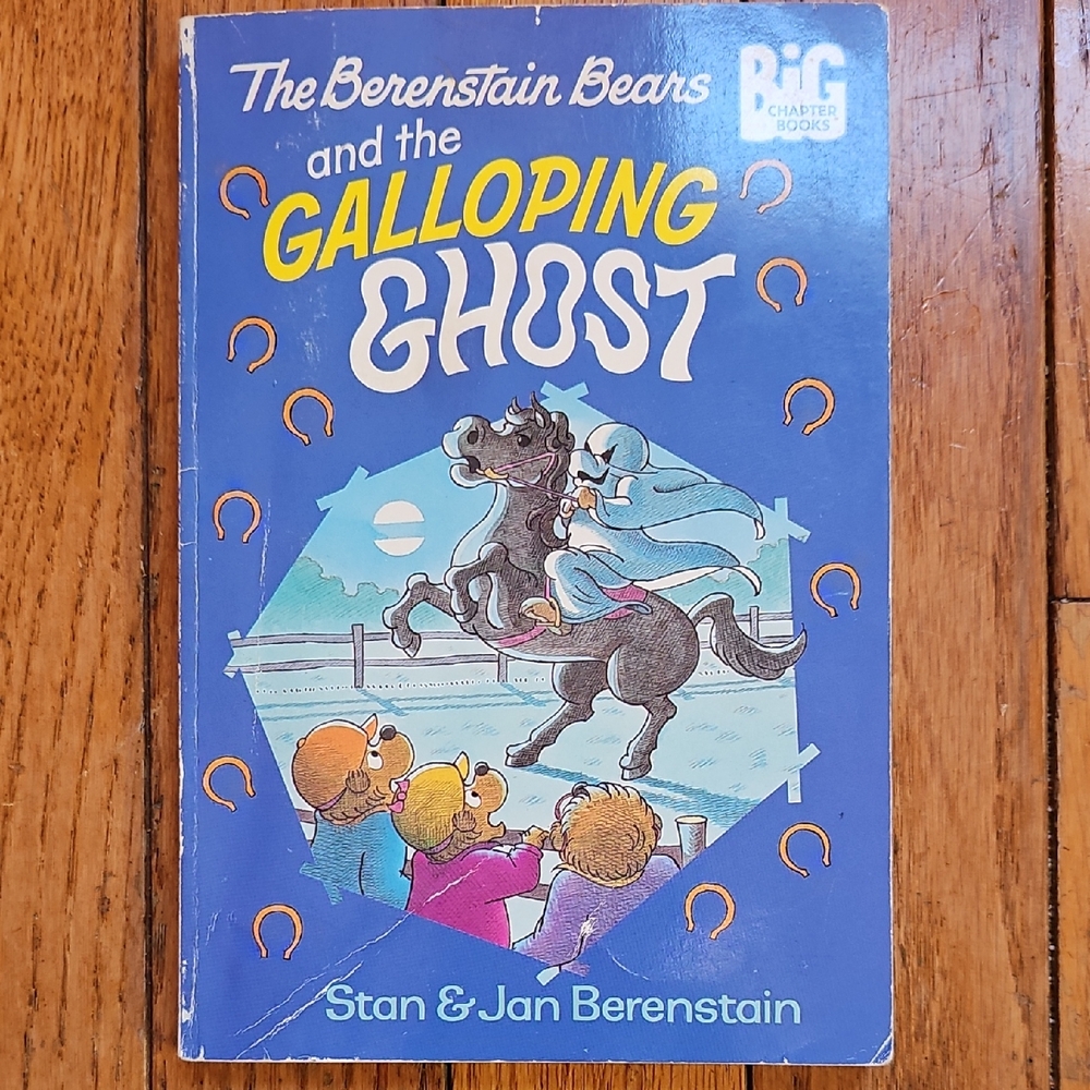 Vintage, The Berenstain Bears and the Galloping Ghost Paperback Book